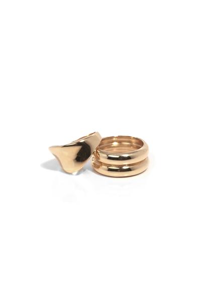 Crest and Varro Ring Set
