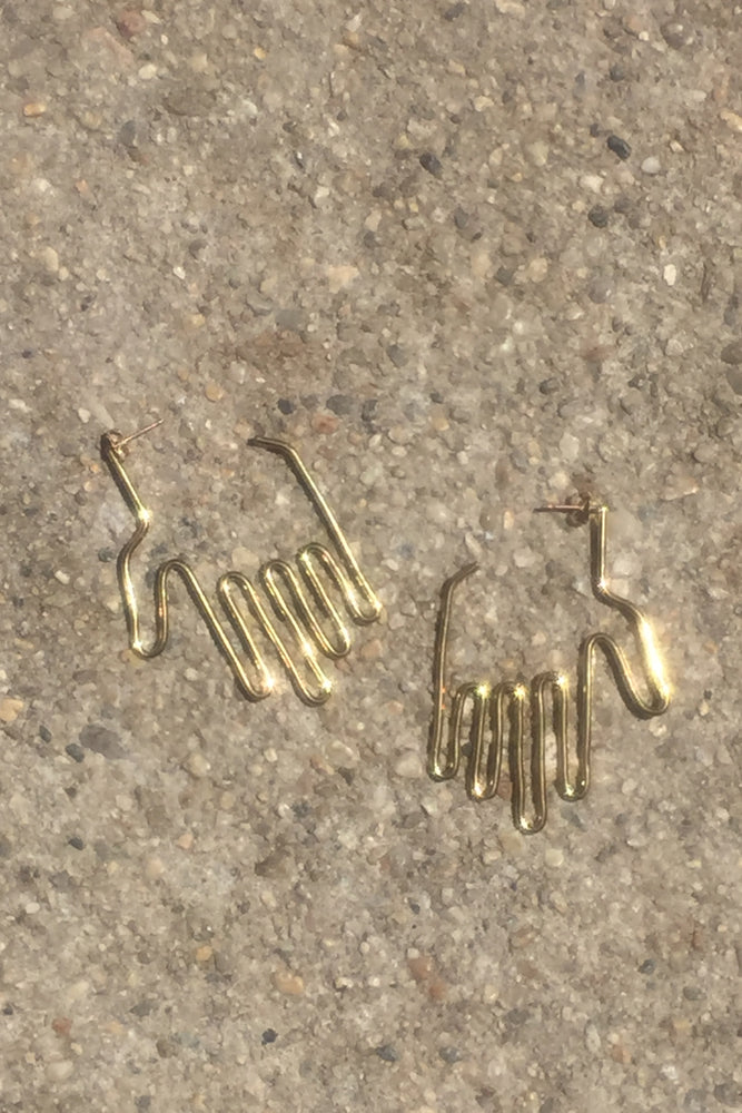 Young Frankk Hand Earrings